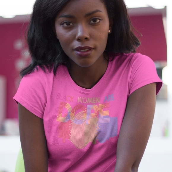 Black Women are Dope Tee - Picture 3 of 3